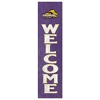 Emerson College Lions 12'' x 48'' Welcome Outdoor Leaner
