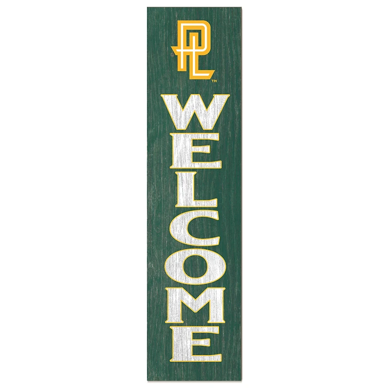 Point Loma Sea Lions 12'' x 48'' Welcome Outdoor Leaner