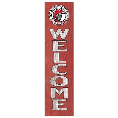 University of Tampa Spartans 12'' x 48'' Welcome Outdoor Leaner