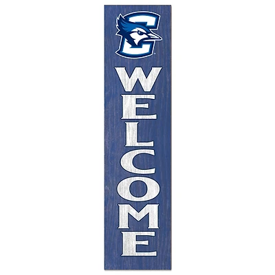 Creighton Bluejays 12'' x 48'' Welcome Outdoor Leaner
