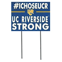 UC Riverside Highlanders 18'' x 24'' I Chose Lawn Sign