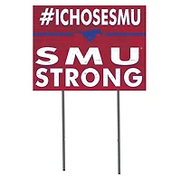 SMU Mustangs 18'' x 24'' I Chose Lawn Sign