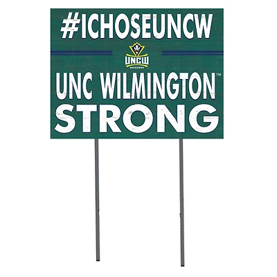 UNC Wilmington Seahawks 18'' x 24'' I Chose Lawn Sign