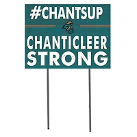 Coastal Carolina Chanticleers 18'' x 24'' I Chose Lawn Sign