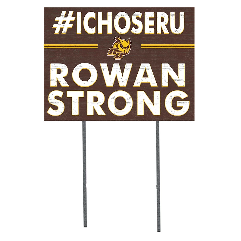 Rowan Profs 18'' x 24'' I Chose Lawn Sign