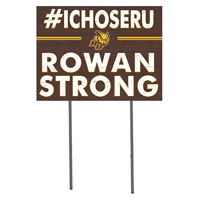 Rowan Profs 18'' x 24'' I Chose Lawn Sign