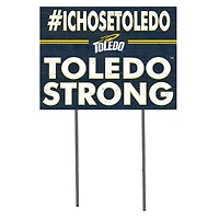 Toledo Rockets 18'' x 24'' I Chose Lawn Sign