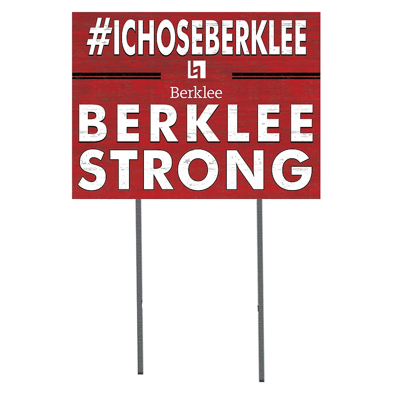 Berklee College of Music 18'' x 24'' I Chose Lawn Sign