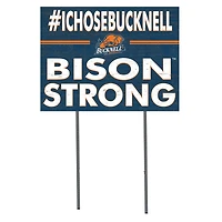 Bucknell Bison 18'' x 24'' I Chose Lawn Sign