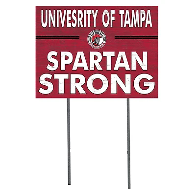 University of Tampa Spartans 18'' x 24'' I Chose Lawn Sign