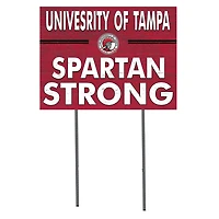 University of Tampa Spartans 18'' x 24'' I Chose Lawn Sign