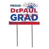 DePaul Blue Demons 18'' x 24'' Grad Yard Sign