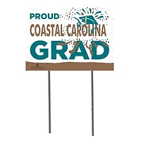 Coastal Carolina Chanticleers 18'' x 24'' Grad Yard Sign