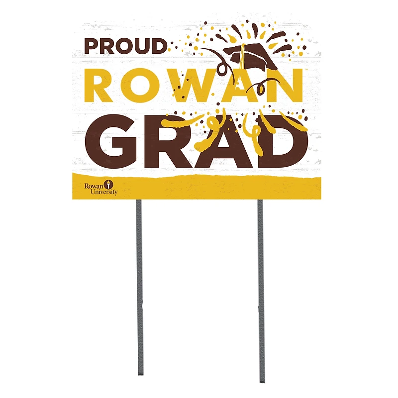 Rowan Profs 18'' x 24'' Grad Yard Sign