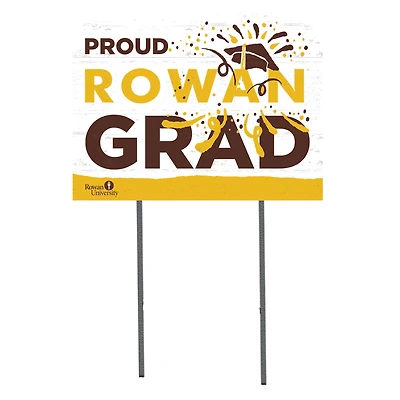 Rowan Profs 18'' x 24'' Grad Yard Sign