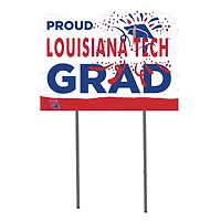 Louisiana Tech Bulldogs 18'' x 24'' Grad Yard Sign
