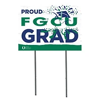 Florida Gulf Coast Eagles 18'' x 24'' Grad Yard Sign