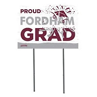 Fordham Rams 18'' x 24'' Grad Yard Sign