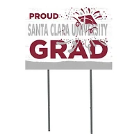 Santa Clara Broncos 18'' x 24'' Grad Yard Sign