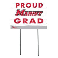 Marist Red Foxes 18'' x 24'' Grad Yard Sign