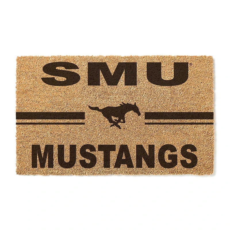 SMU Mustangs 18" x 30" Team Logo Doormat