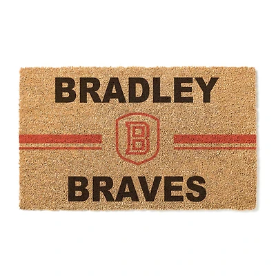 Bradley Braves 18" x 30" Team Logo Doormat