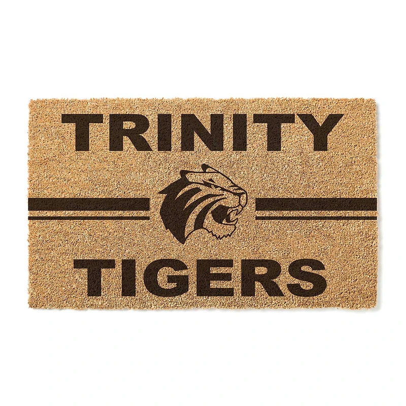 Trinity Tigers 18" x 30" Team Logo Doormat