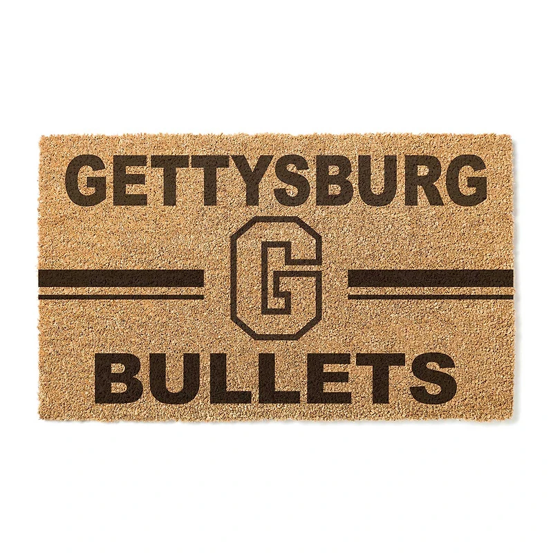 Gettysburg Bullets 18" x 30" Team Logo Doormat