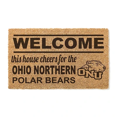 Ohio Northern Polar Bears 18" x 30" Welcome Doormat
