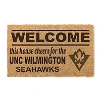 UNC Wilmington Seahawks 18" x 30" Welcome Doormat