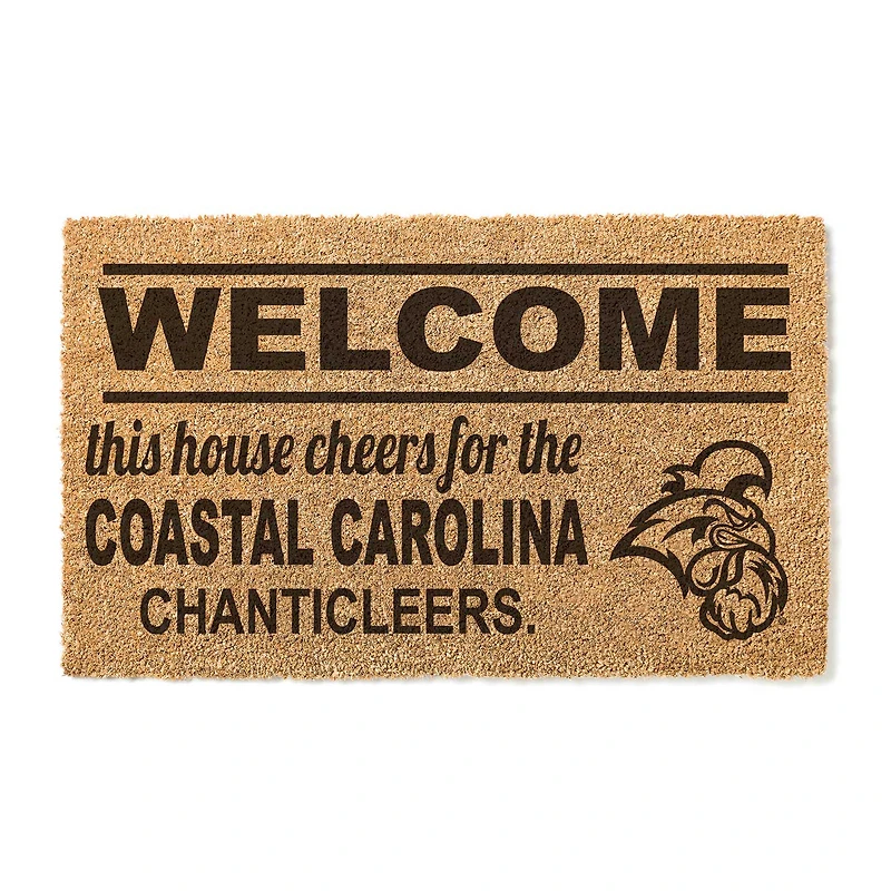 Coastal Carolina Chanticleers 18" x 30" Welcome Doormat