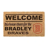 Bradley Braves 18" x 30" Welcome Doormat