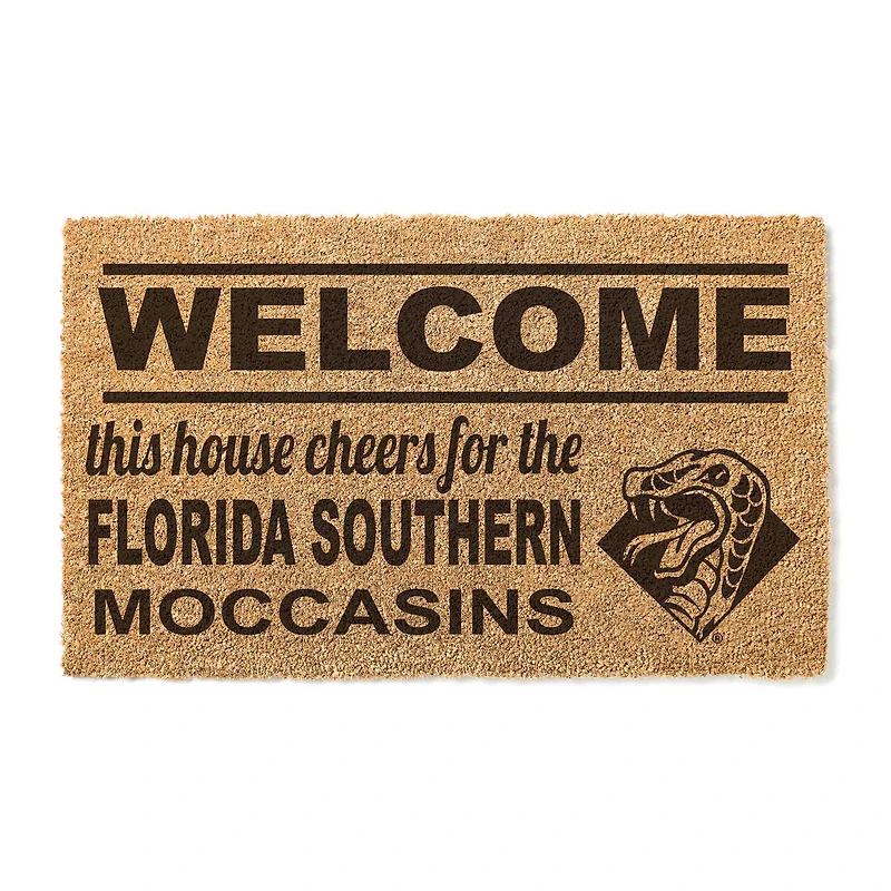 Florida Southern Mocs 18" x 30" Welcome Doormat