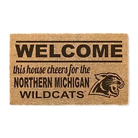 Northern Michigan Wildcats 18" x 30" Welcome Doormat