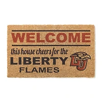 Liberty Flames 18" x 30" Welcome Doormat