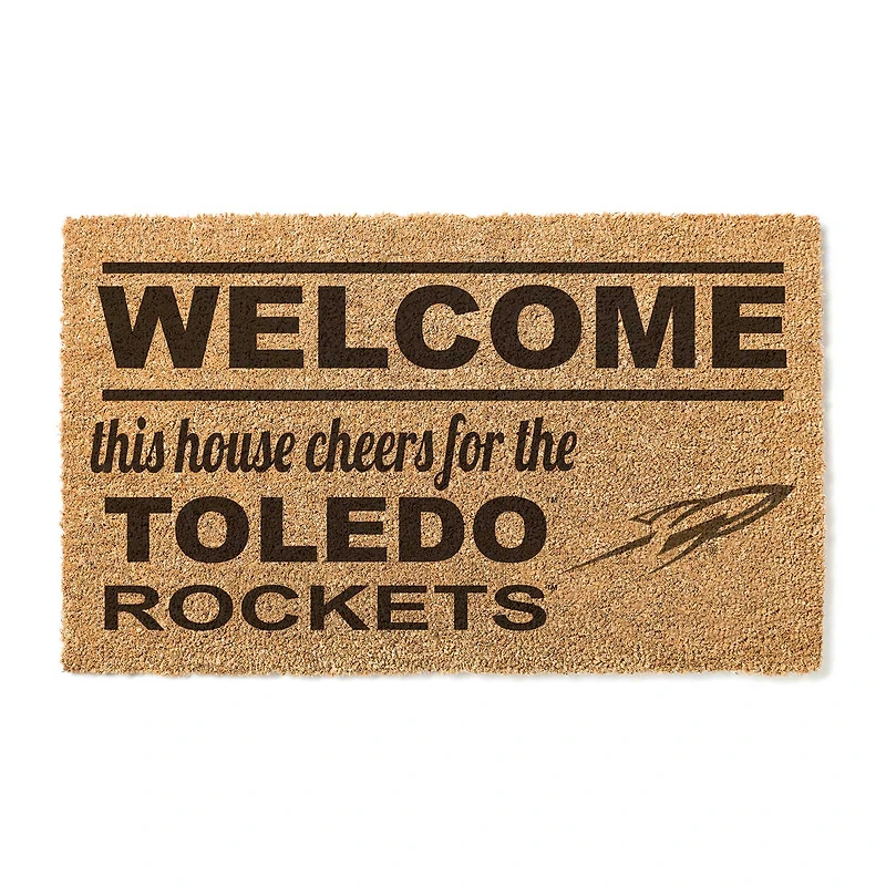 Toledo Rockets 18" x 30" Welcome Doormat