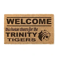 Trinity Tigers 18" x 30" Welcome Doormat