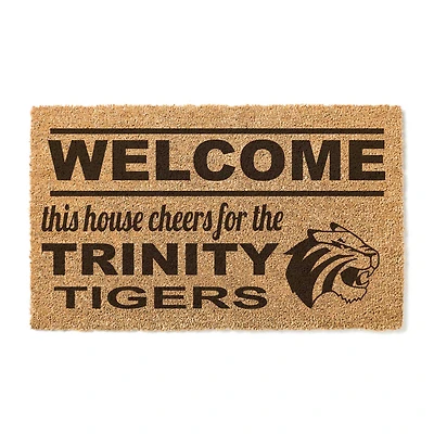Trinity Tigers 18" x 30" Welcome Doormat