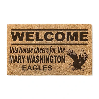 University of Mary Washington Eagles 18'' x 34'' Welcome Doormat