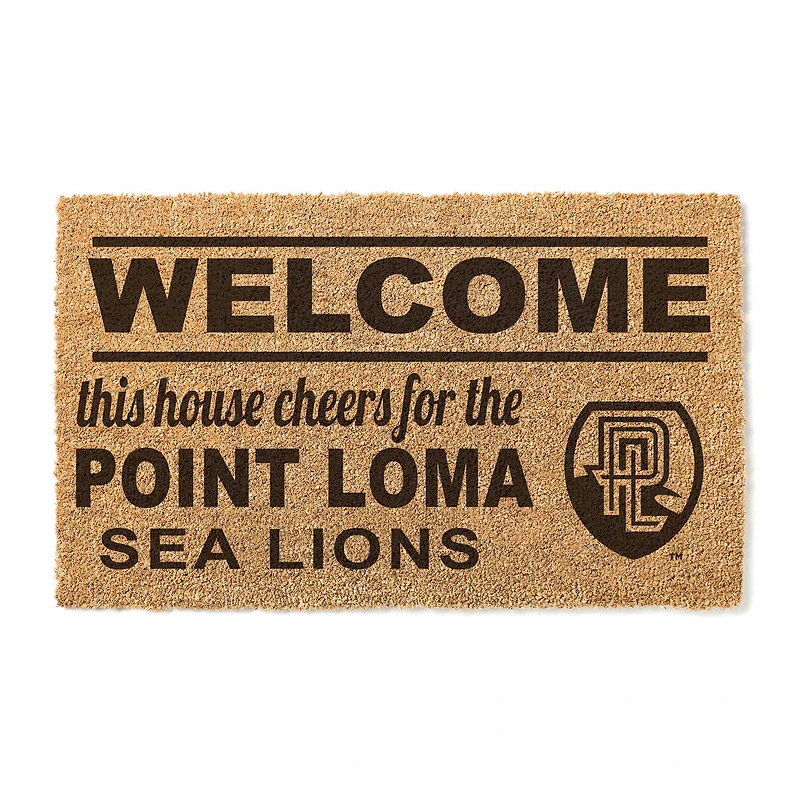 Point Loma Sea Lions 18" x 30" Welcome Doormat