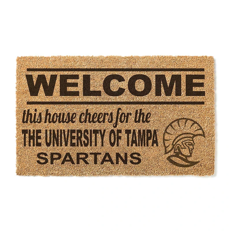 Tampa Spartans 18" x 30" Welcome Doormat