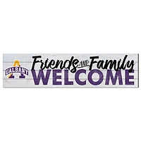 UAlbany Great Danes 10'' x 40'' Friends & Family Welcome Sign