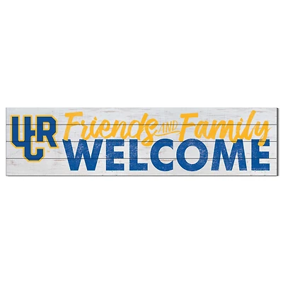 UC Riverside Highlanders 10'' x 40'' Friends & Family Welcome Sign