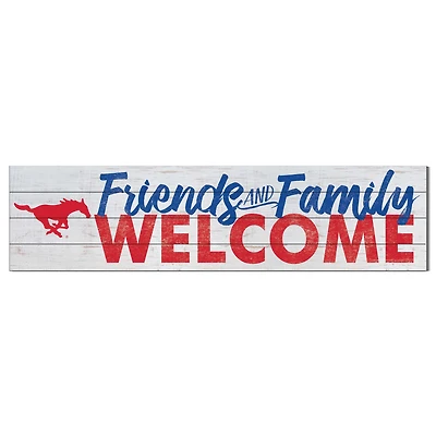 SMU Mustangs 10'' x 40'' Friends & Family Welcome Sign