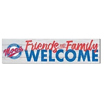 Florida Southern Moccasins 10'' x 40'' Friends & Family Welcome Sign