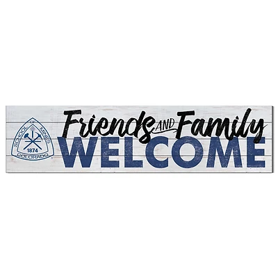 Colorado School of Mines Orediggers 10'' x 40'' Friends & Family Welcome Sign