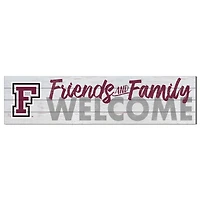 Fordham Rams 10'' x 40'' Friends & Family Welcome Sign