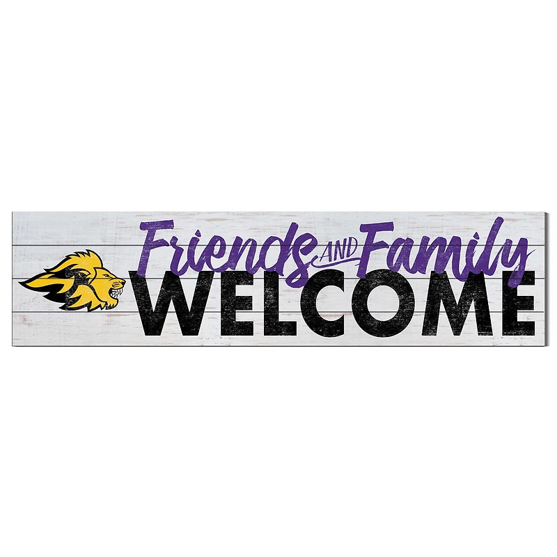 Emerson College Lions 10'' x 40'' Friends & Family Welcome Sign
