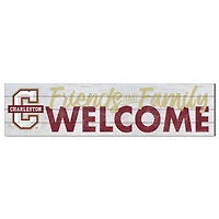 Charleston Cougars 10'' x 40'' Friends & Family Welcome Sign