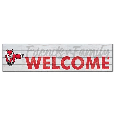 Marist Red Foxes 10'' x 40'' Friends & Family Welcome Sign